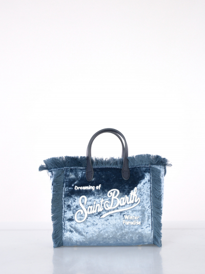 borsa a mano da donna Mc2 Saint Barth Mini Chenille in ciniglia