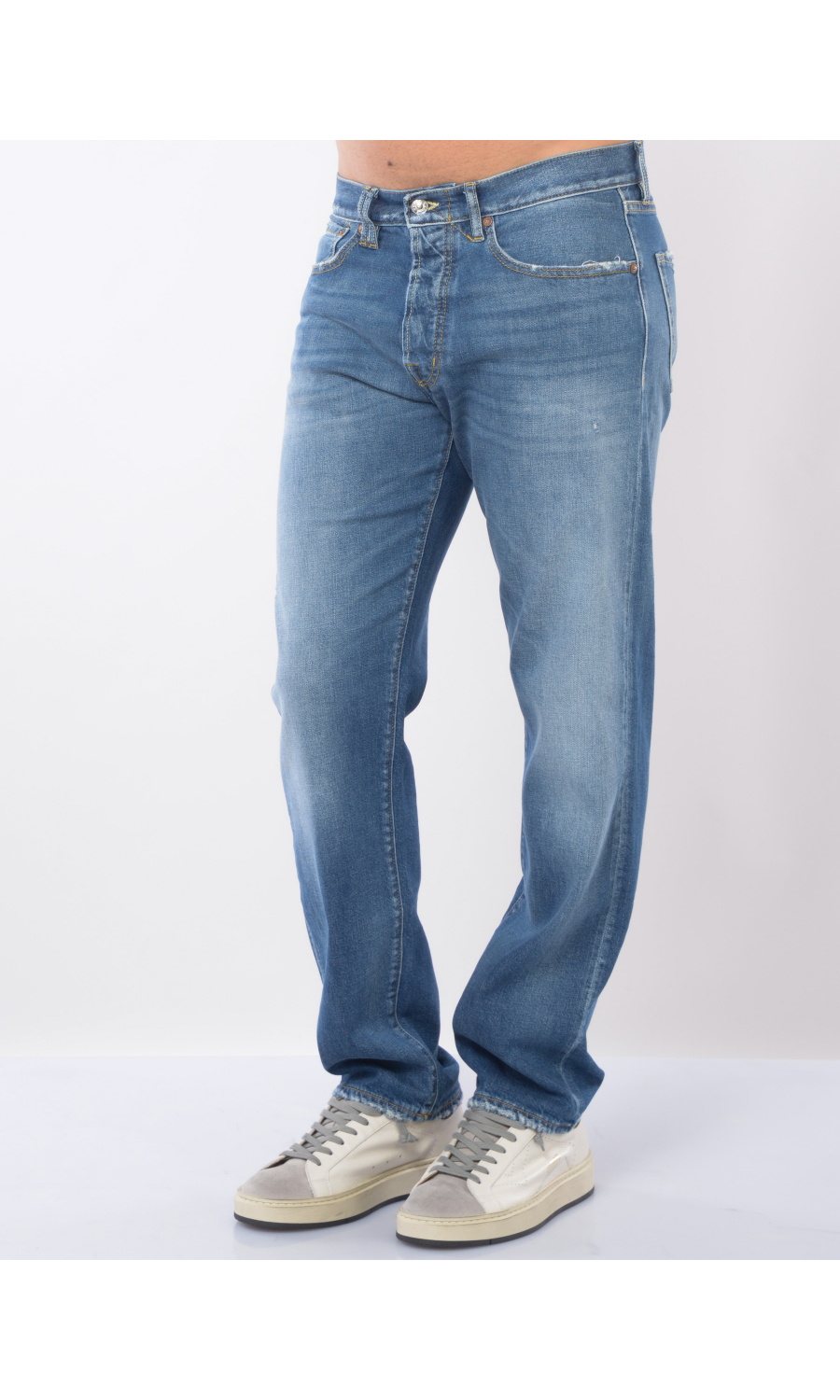 jeans da uomo Cycle Standard Regular Straight '90s Fit con rotture