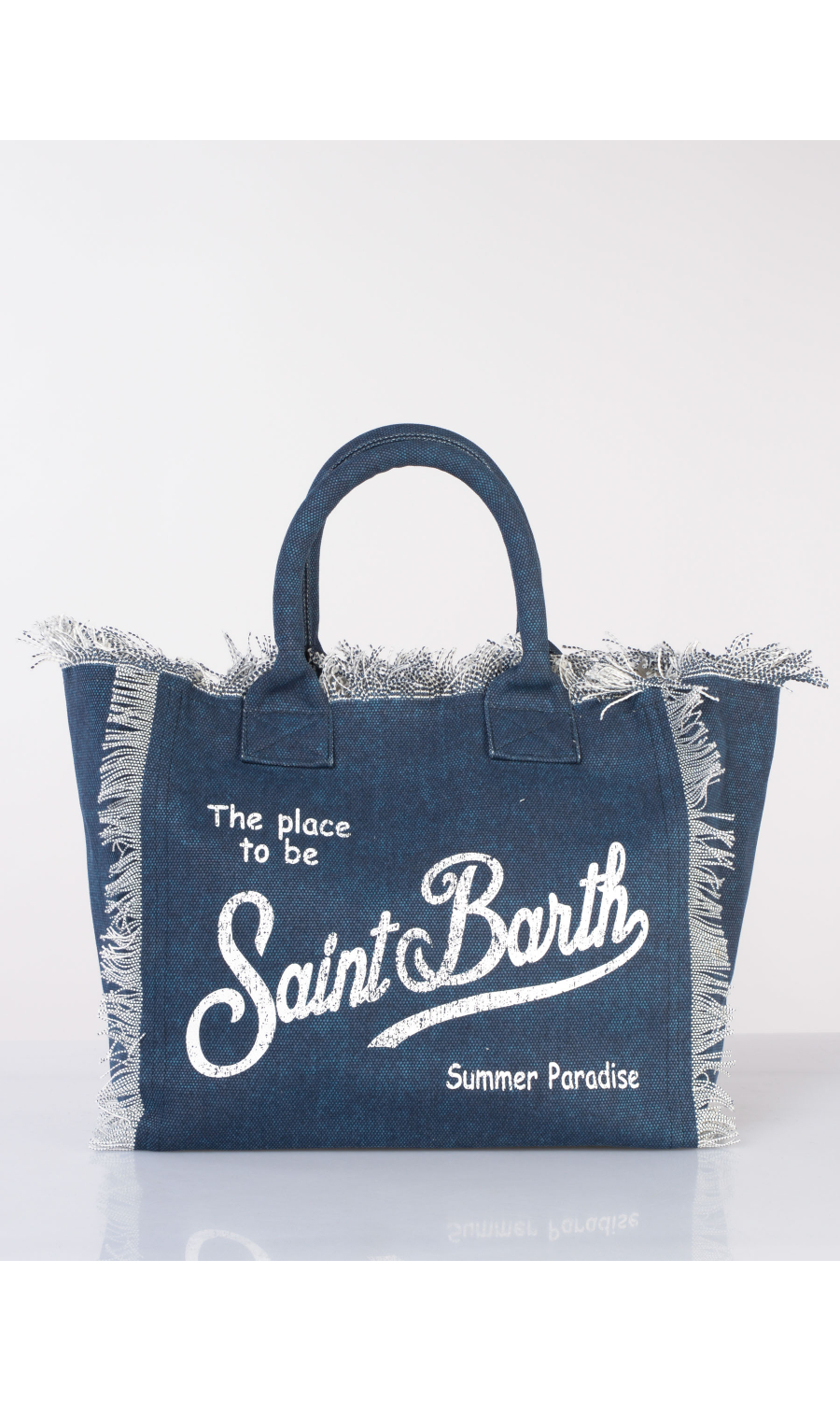 borsa a mano da donna Mc2 Saint Barth Big effetto denim