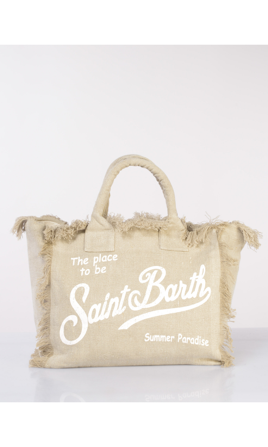 borsa a mano da donna Mc2 Saint Barth Big in lino