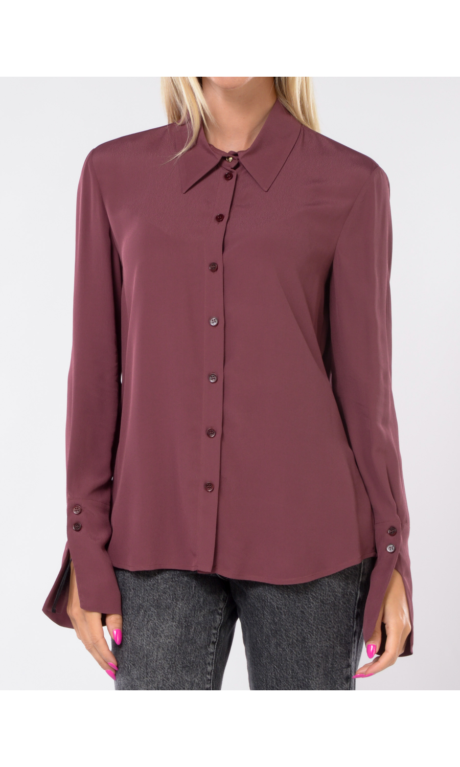 Camicia da donna Patrizia Pepe Essential in viscosa