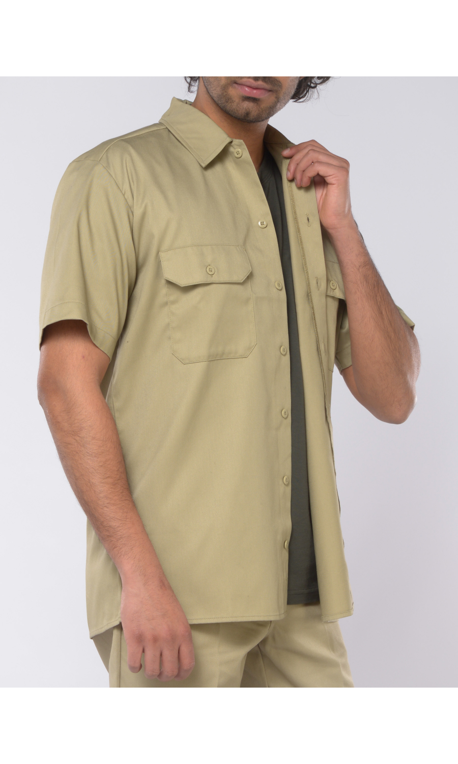 camicia da uomo Dickies manica corta con tasche