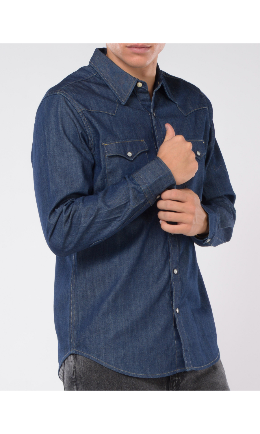 camicia da uomo Levi's® in denim con tasche