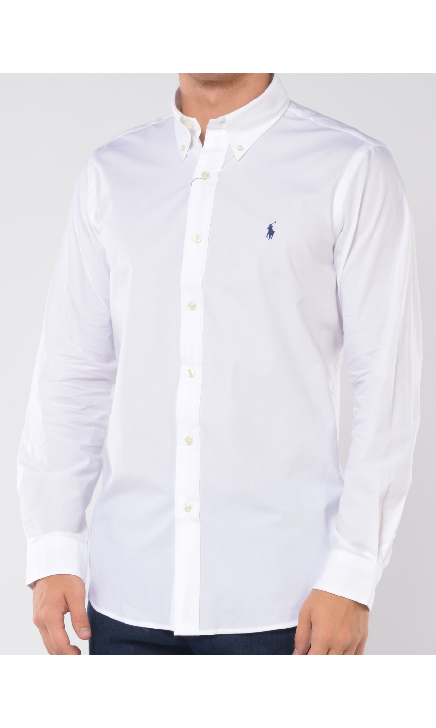 camicia da uomo Ralph Lauren Custom Fit botton down