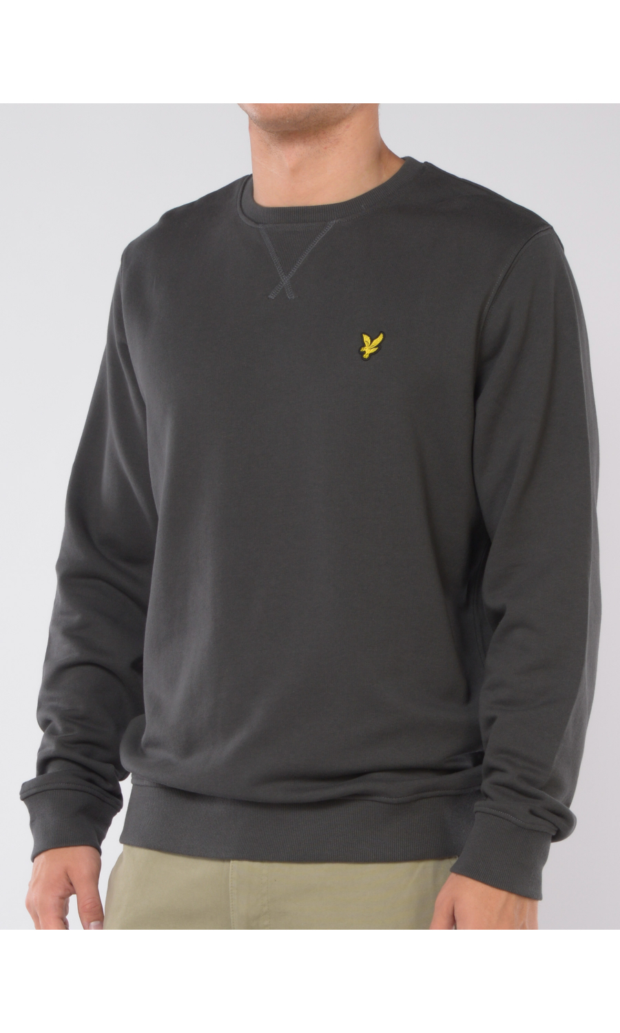 felpa da uomo Lyle&Scott girocollo con logo