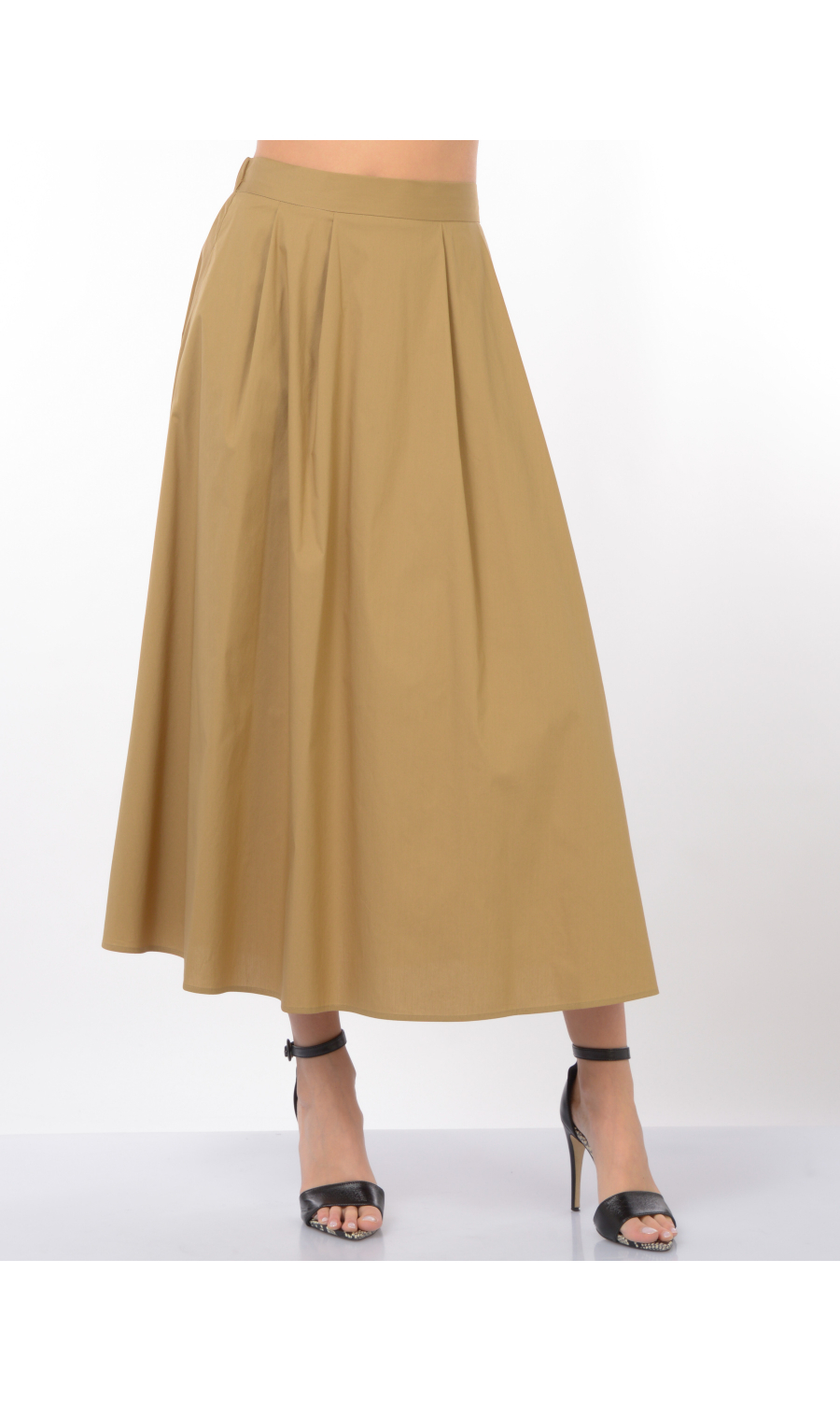 gonna lunga da donna Emme By Marella con pinces ed elastico