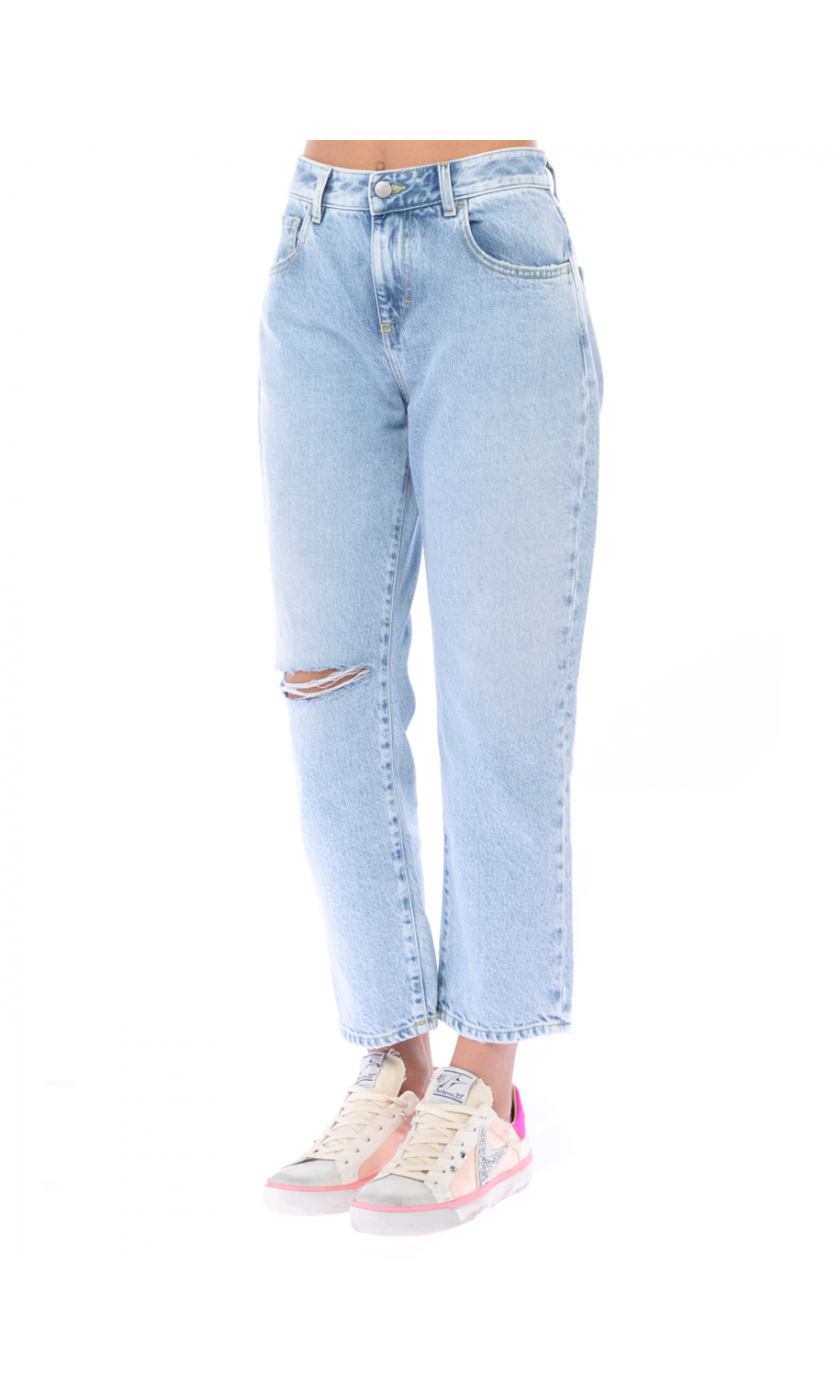 jeans da donna Icon Denim Lana con rottura