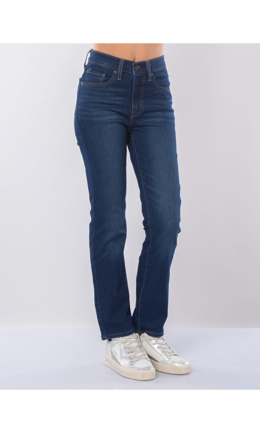 jeans da donna Levi's® 724 High Rise Slim Straight cinque tasche