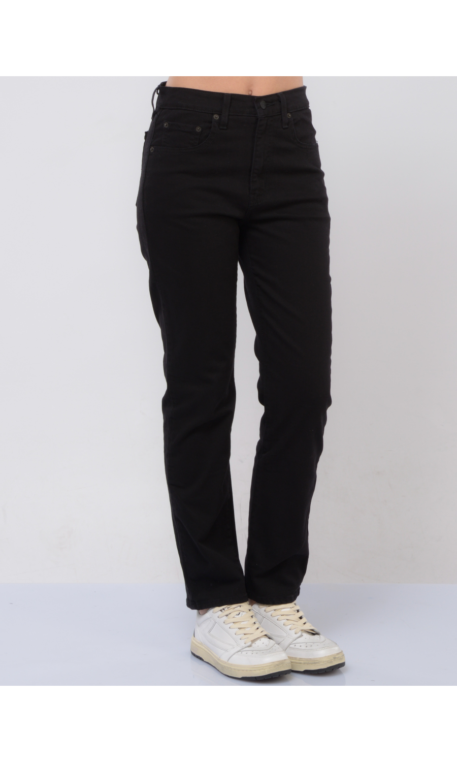 jeans da donna Levi's® 724 High Rise Slim Straight Black