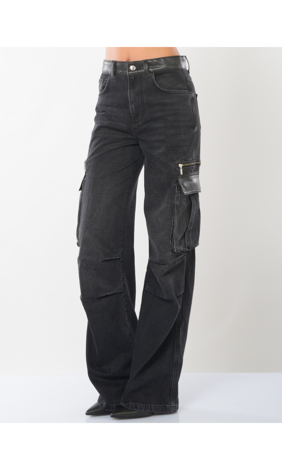 jeans da donna Liu Jo cargo con inserti