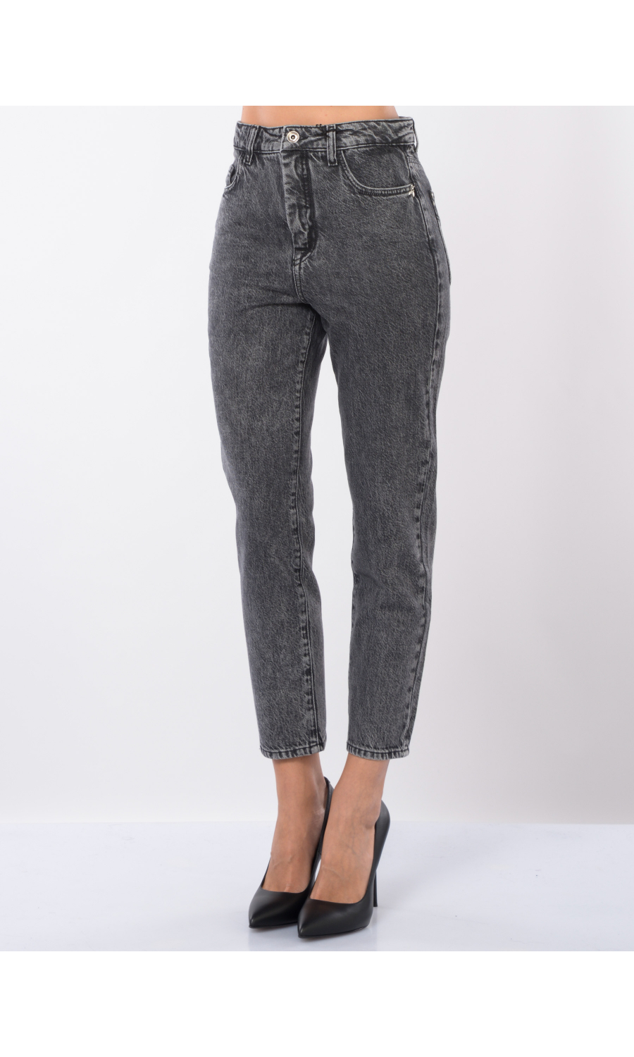 jeans da donna Patrizia Pepe a sigaretta con grey wash