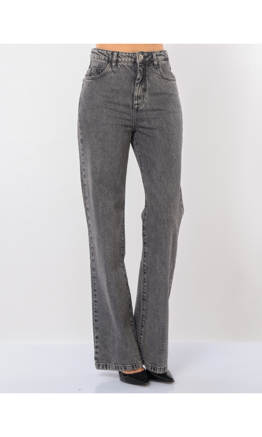 jeans da donna Patrizia Pepe dritti con grey wash