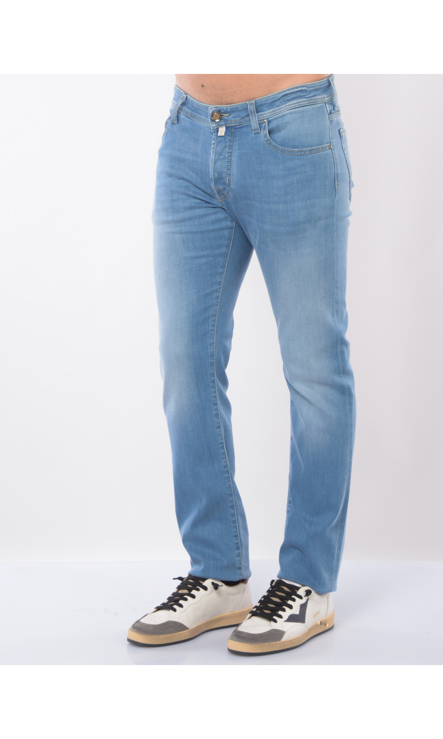 jeans da uomo Jacob Cohen cinque tasche stone washed