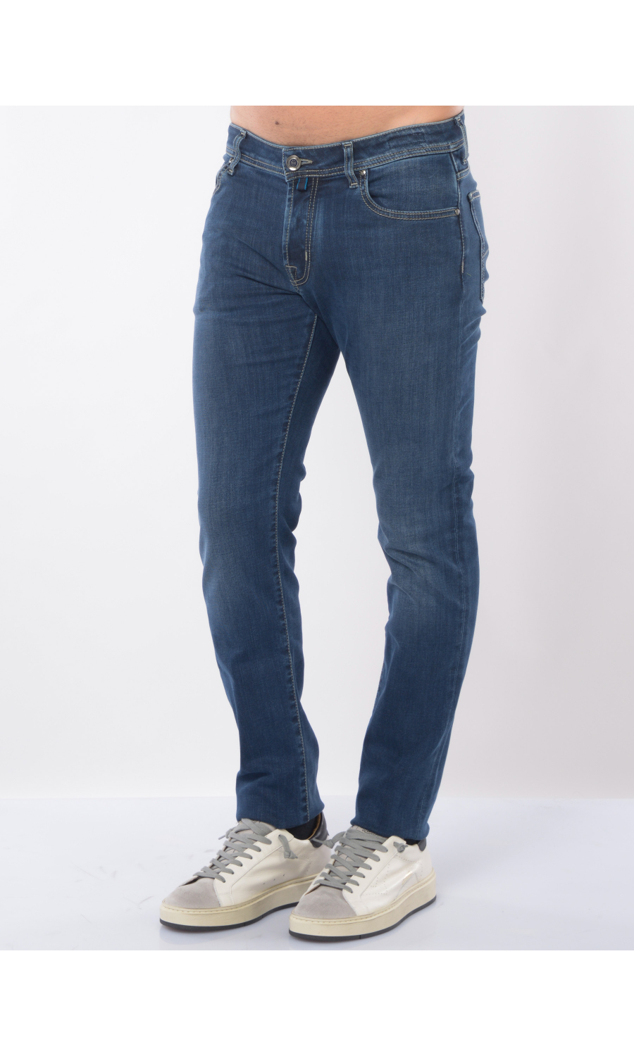 jeans da uomo Jacob Cohen cinque tasche stone washed