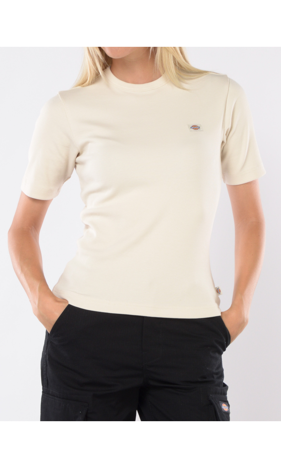 maglia da donna Dickies girocollo a coste