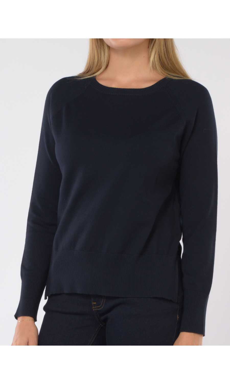 maglia da donna Emme By Marella girocollo con spacchi