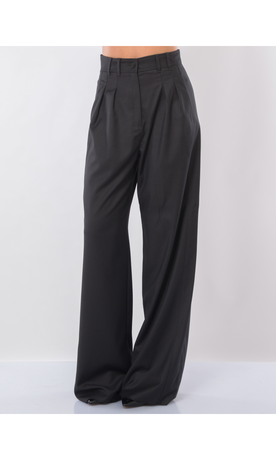 pantalone da donna Emme By Marella ampio con pinces