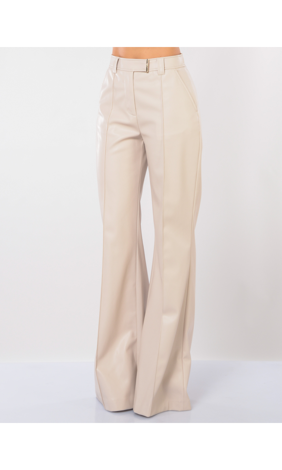 pantalone da donna Liu Jo in ecopelle a zampa