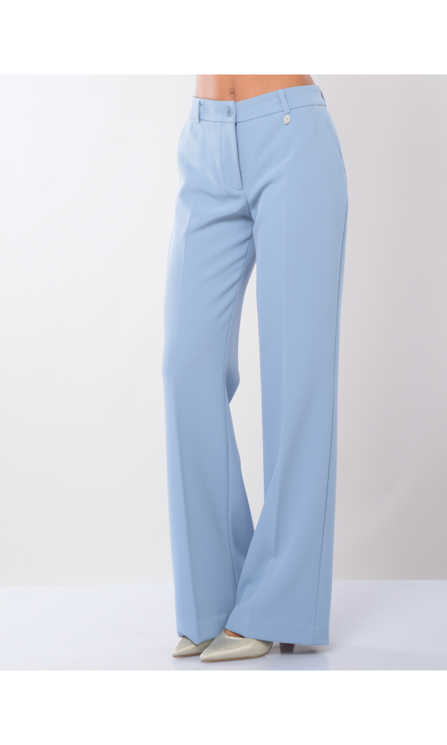 pantalone da donna Liu Jo flare in crepe