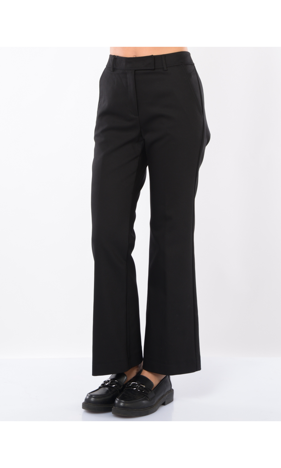 pantalone da donna Marella chino in tessuto tecnico