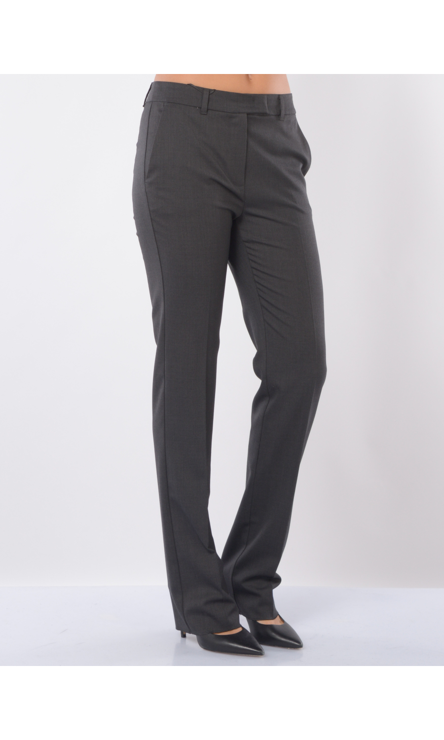 pantalone da donna Marella chino in misto lana vergine