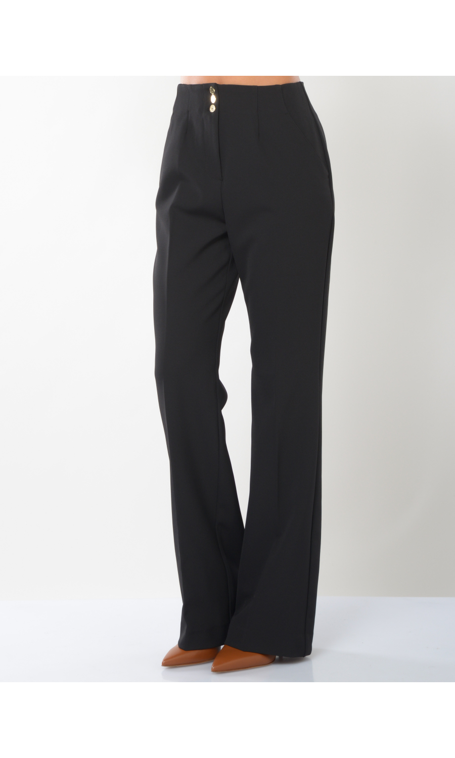 pantalone da donna Nenette ampio in crepe