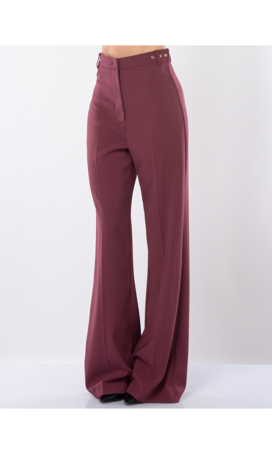 pantalone da donna Patrizia Pepe Essential a palazzo