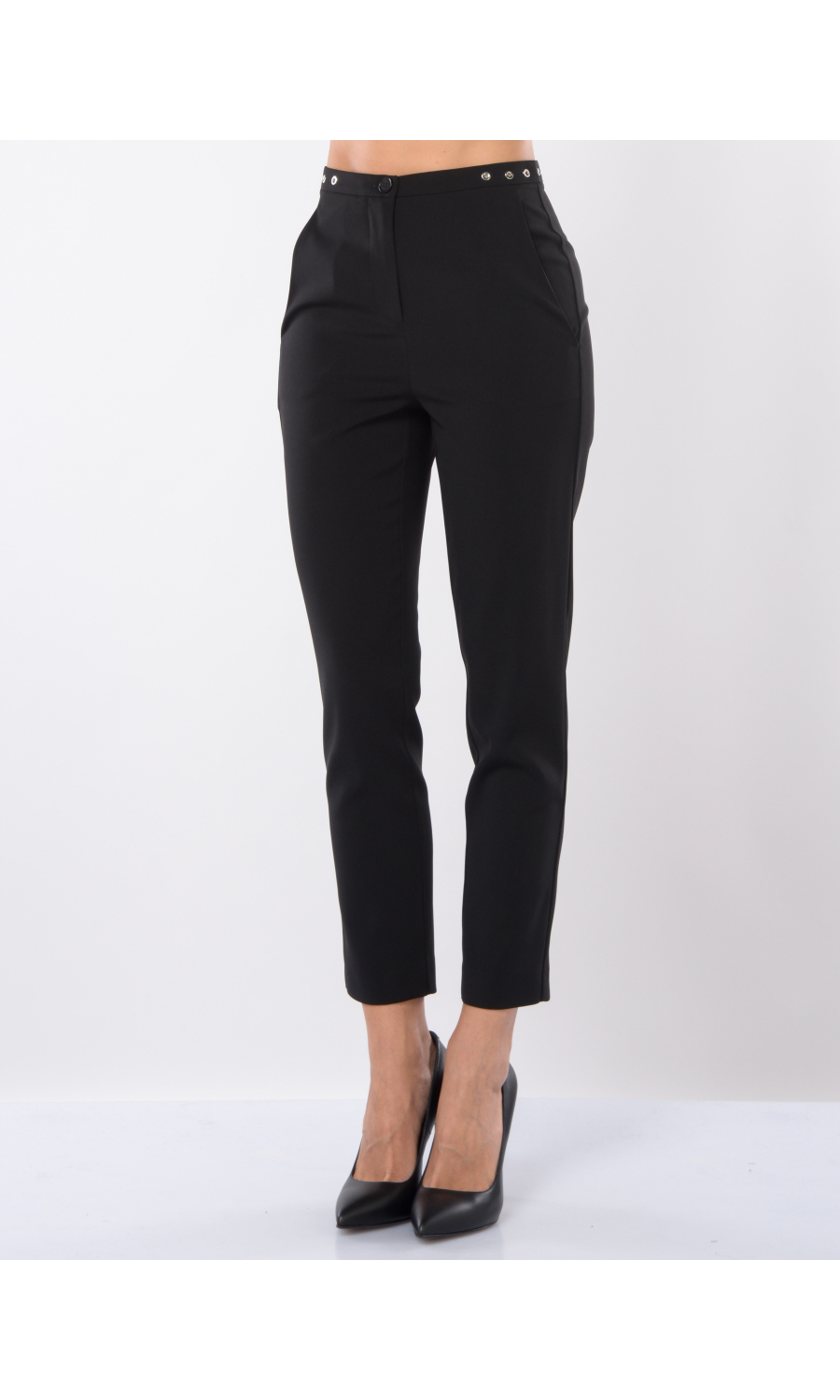 pantalone da donna Patrizia Pepe Essential a sigaretta