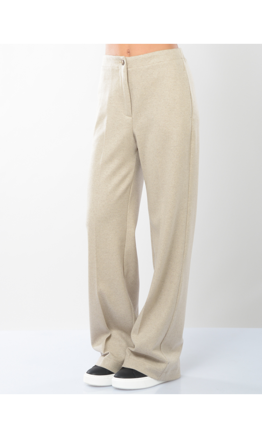 pantalone da donna Seventy ampio in lana