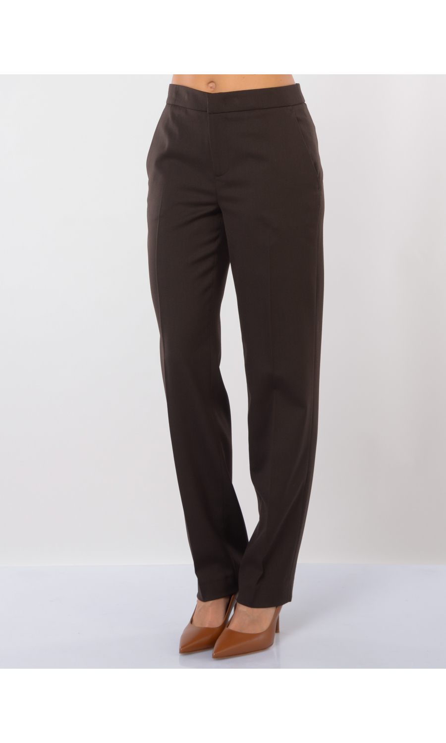 pantalone da donna Twinset chino  tinta unita