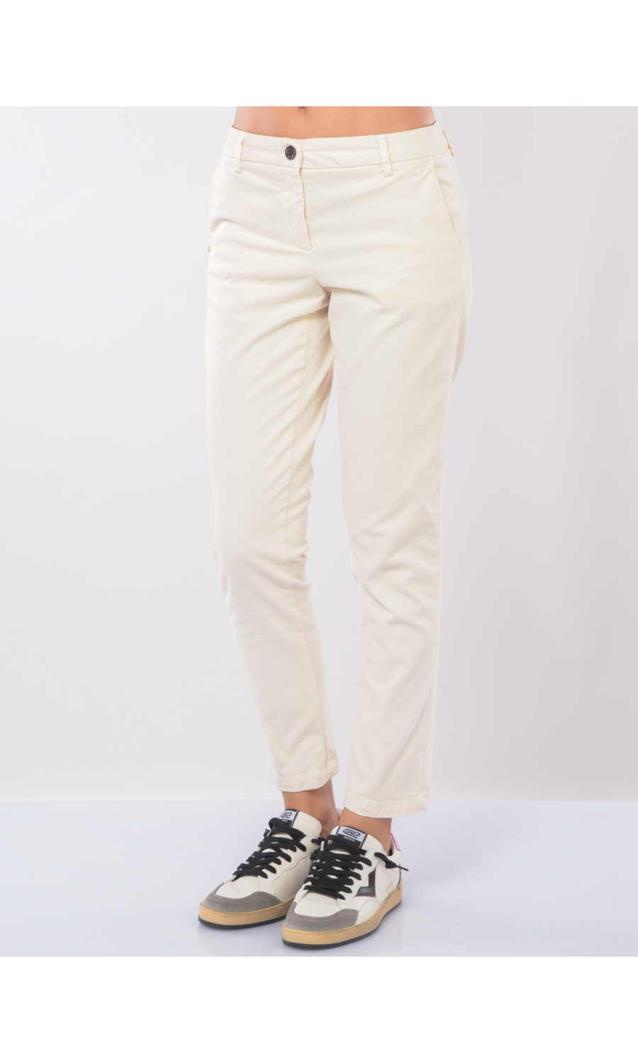 pantalone da donna White Sand chino con elastico