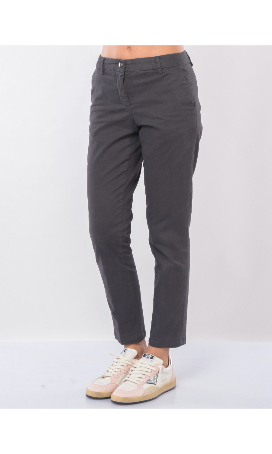 pantalone da donna White Sand chino con elastico