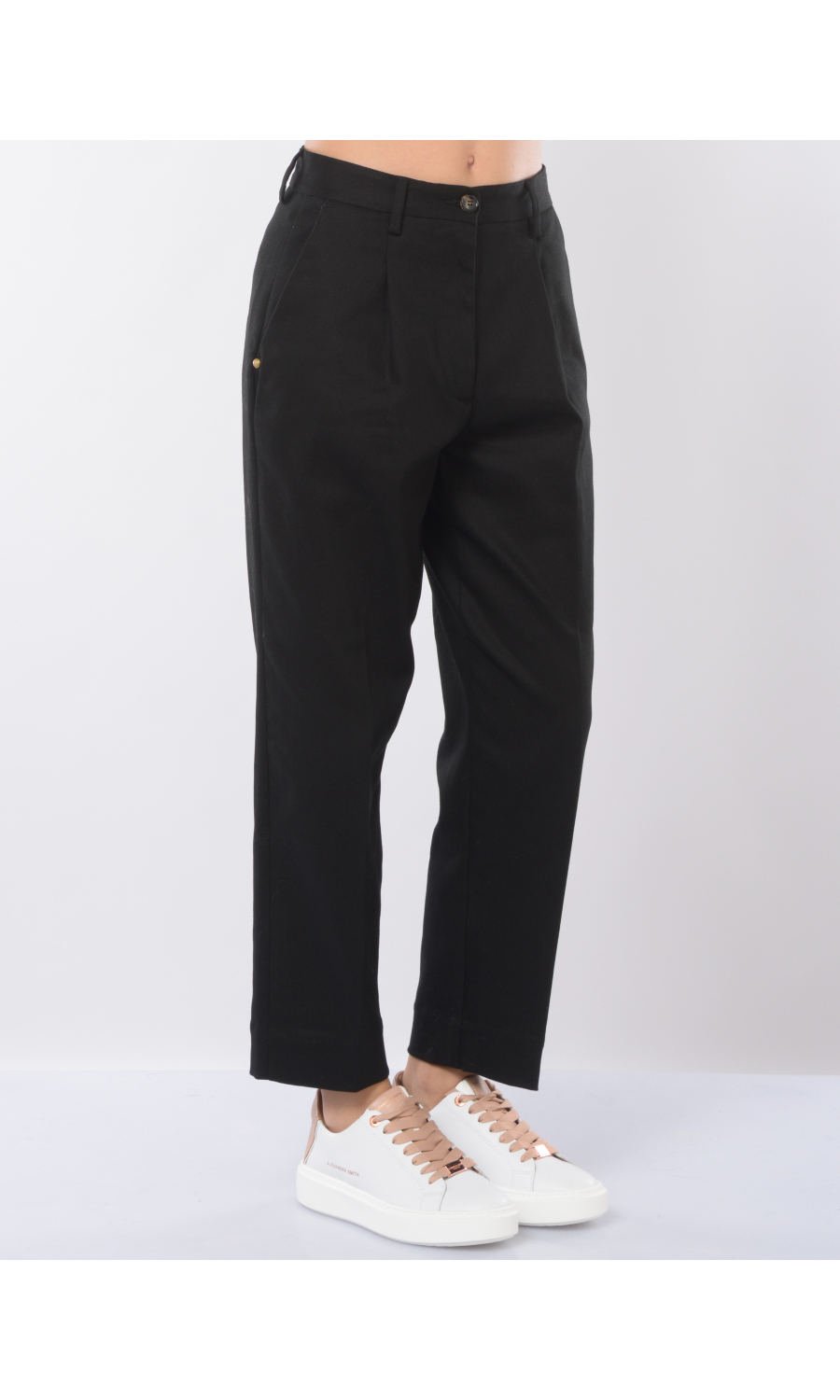 pantalone da donna White Sand a palloncino con pinces