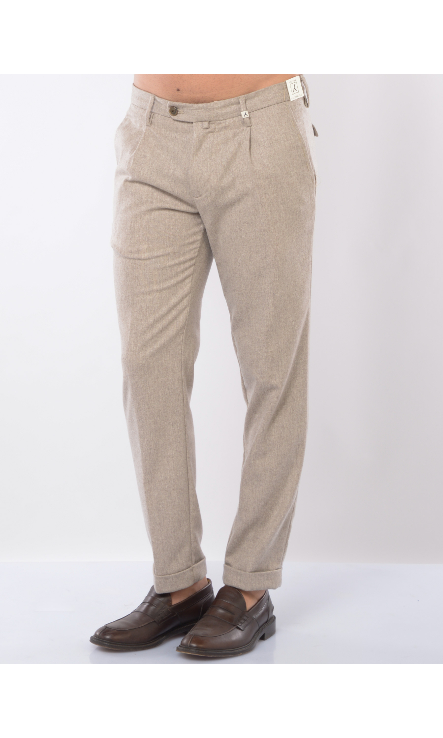 pantalone da uomo Myths chino con pinces