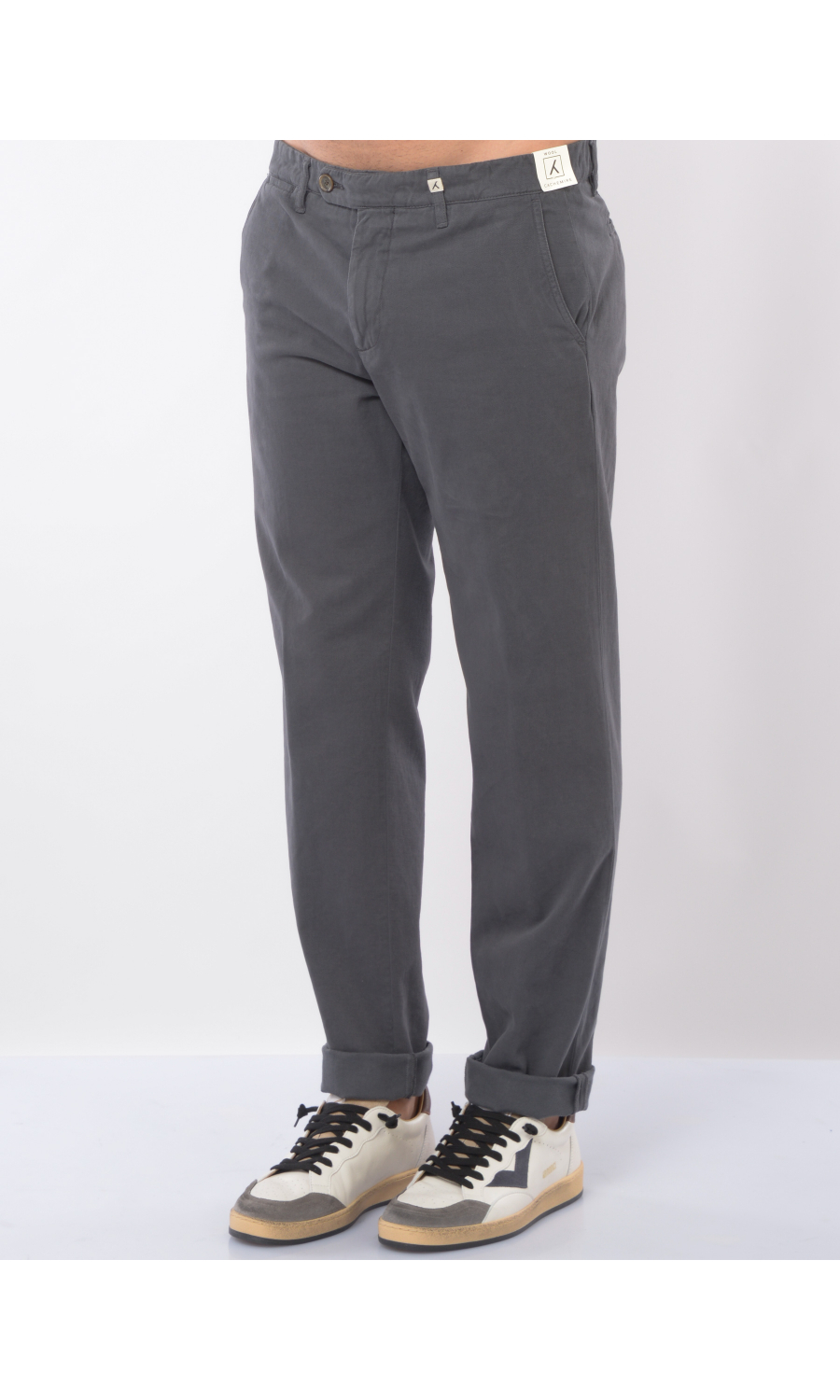 pantalone da uomo Myths chino in cotone e chachemire