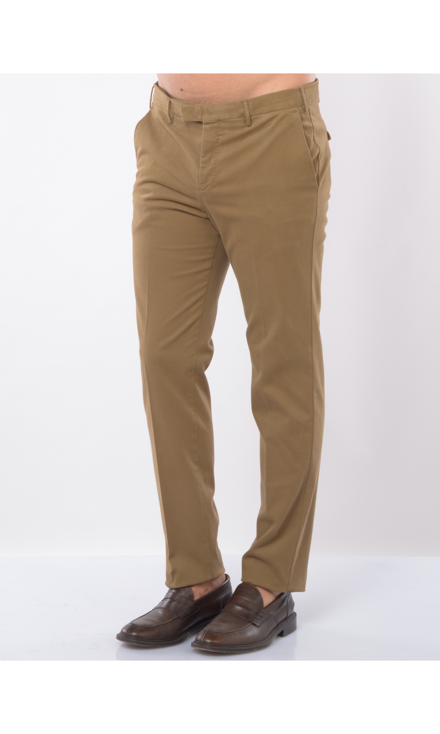 pantalone da uomo Pt Torino chino in misto cotone