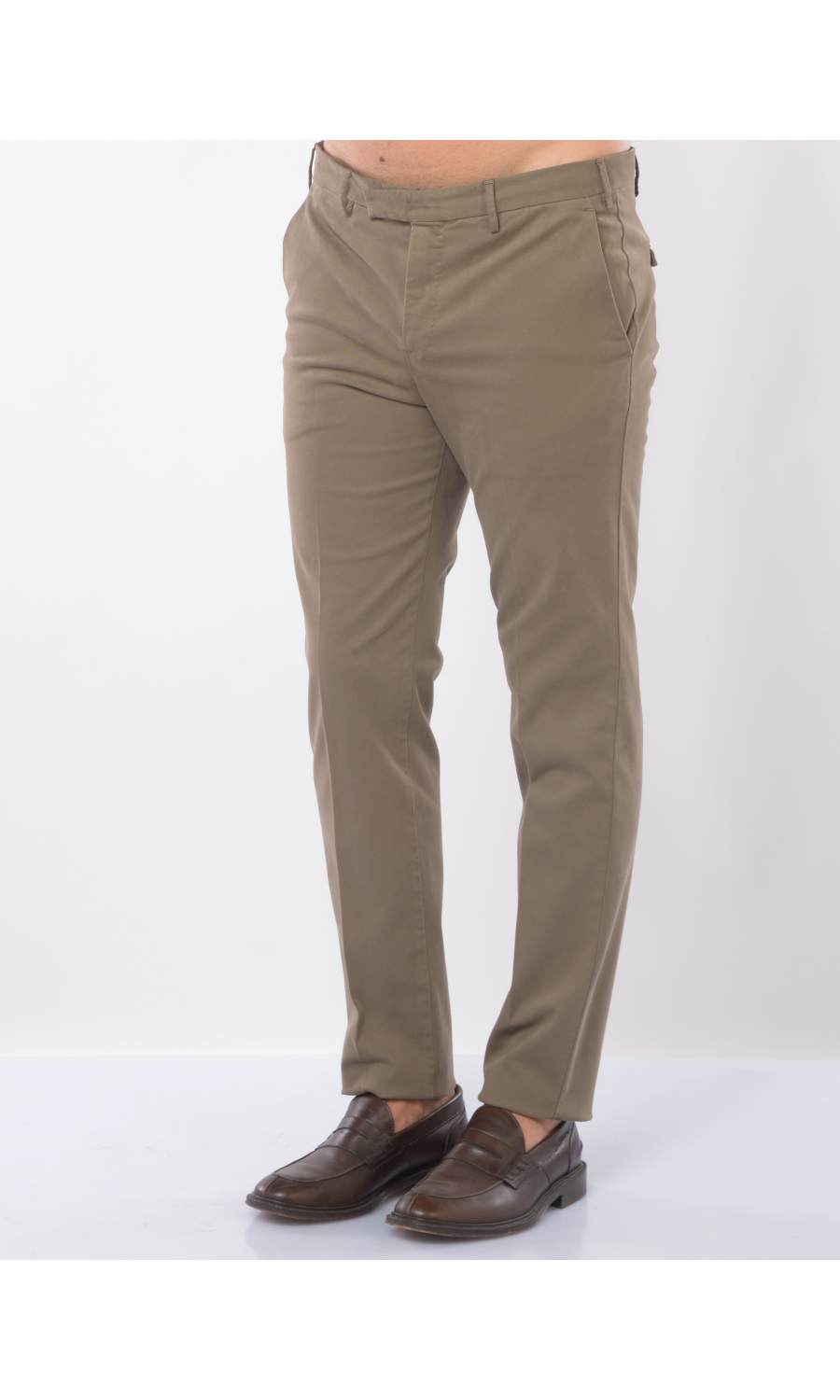 pantalone da uomo Pt Torino chino in misto cotone