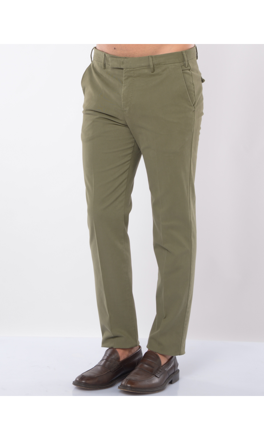 pantalone da uomo Pt Torino chino in misto cotone