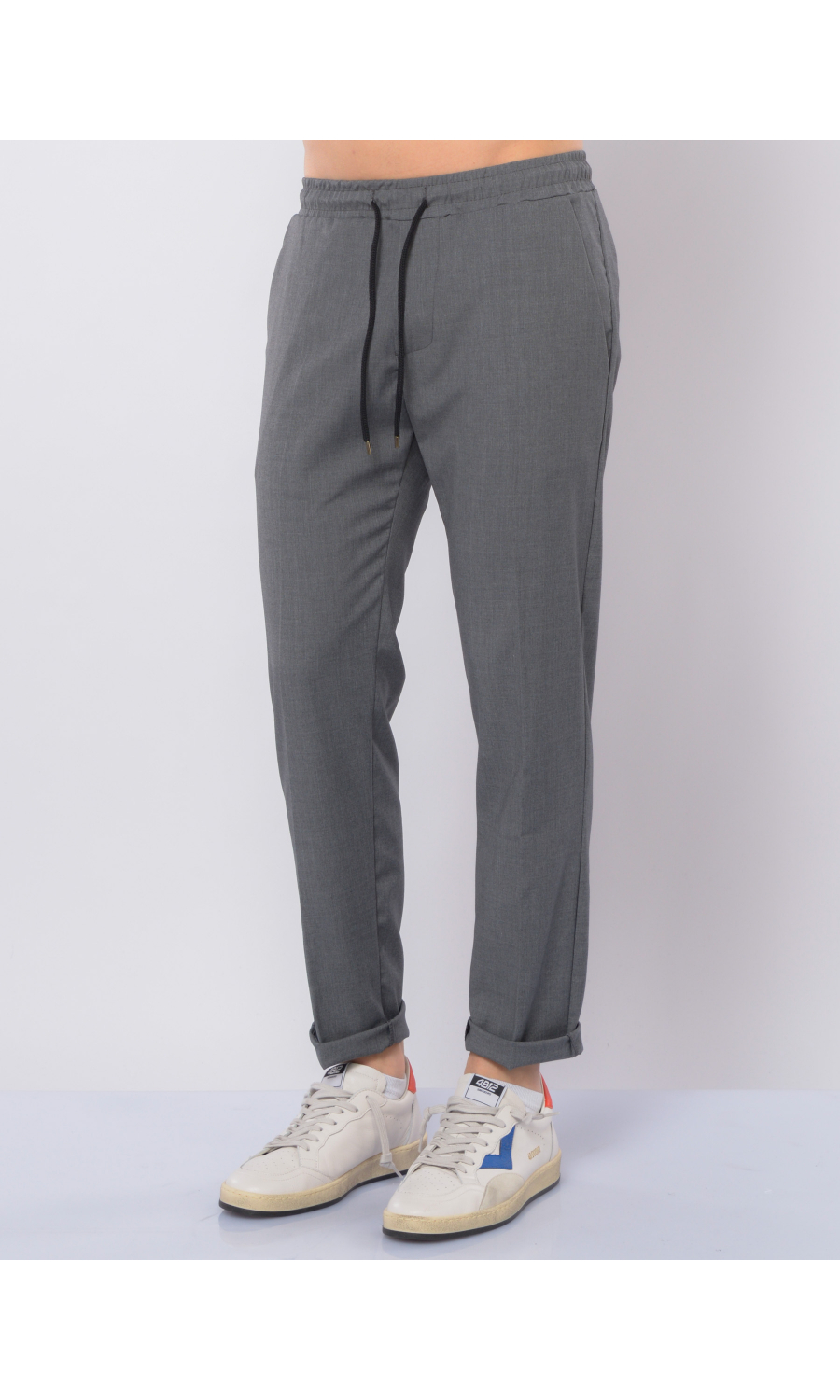 pantalone da uomo Qb24 chino con elastico