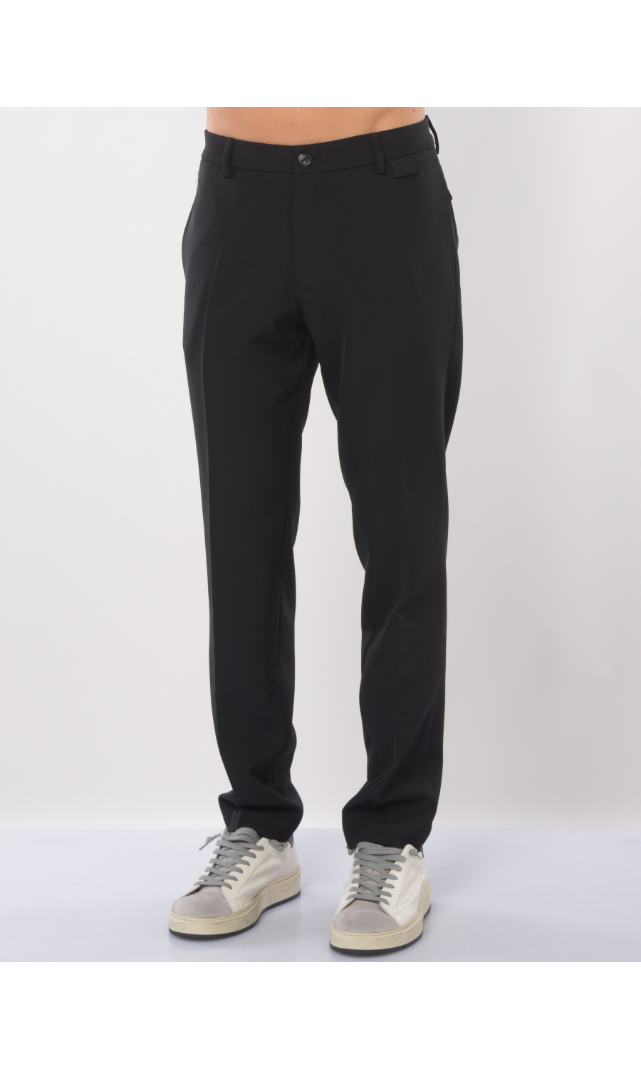 pantalone da uomo Qb24 chino in tessuto tecnico