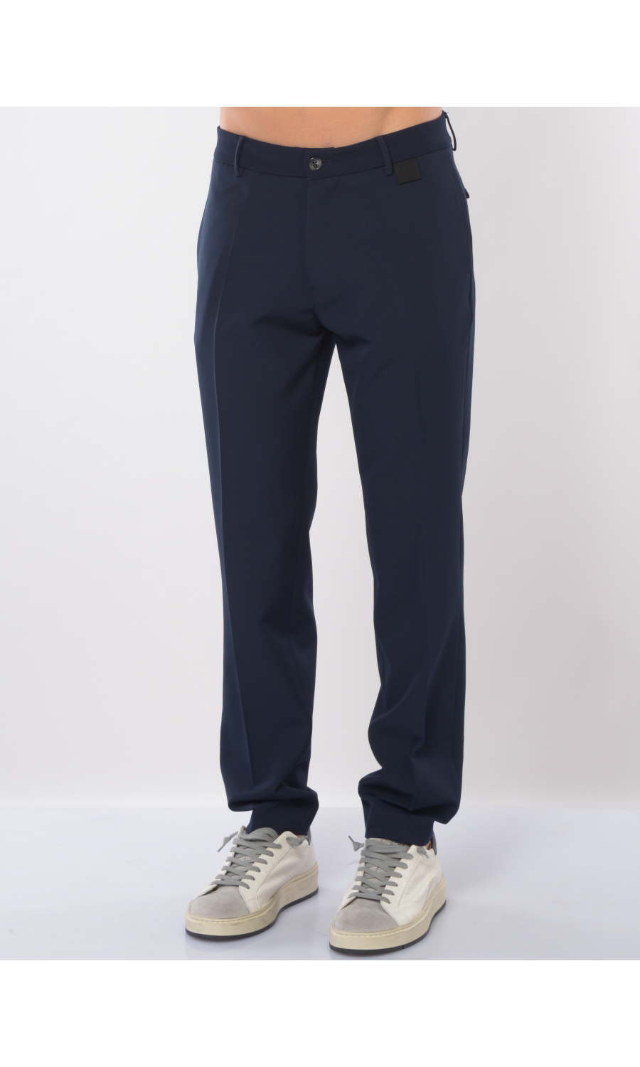 pantalone da uomo Qb24 chino in tessuto tecnico