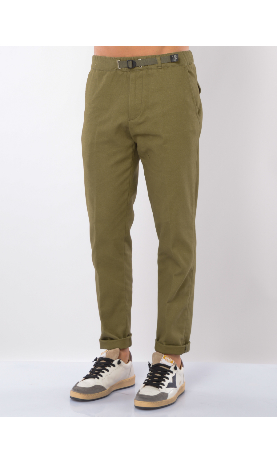 pantalone da uomo White Sand chino con coulisse