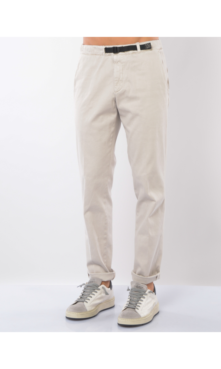 pantalone da uomo White Sand chino con coulisse