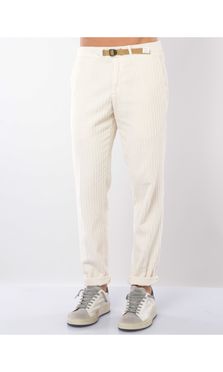 pantalone da uomo White Sand chino in velluto rocciatore