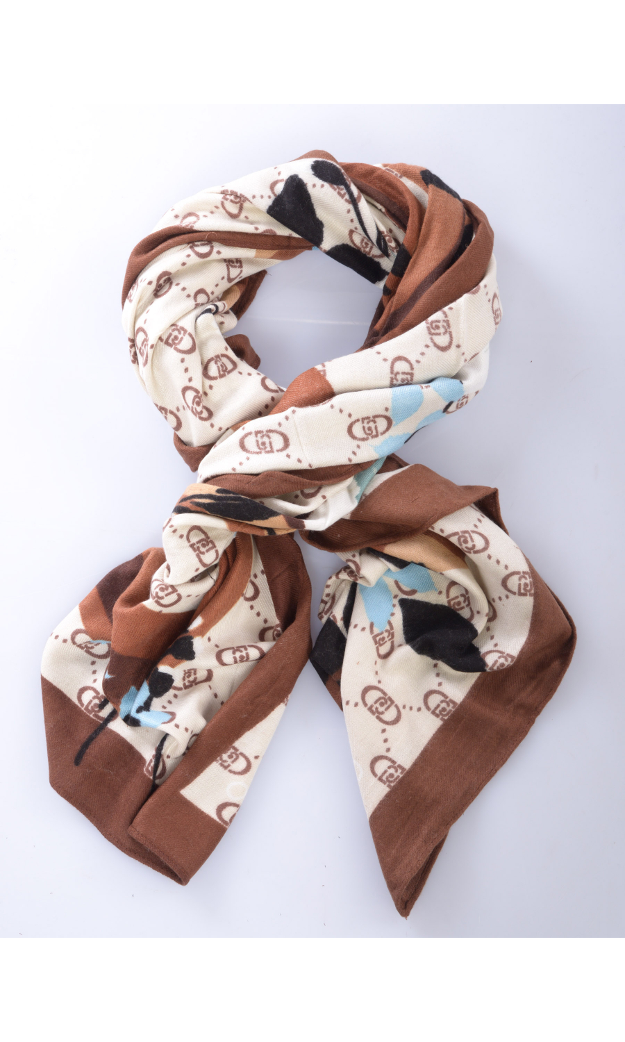 foulard da donna Liu Jo floreale con logo