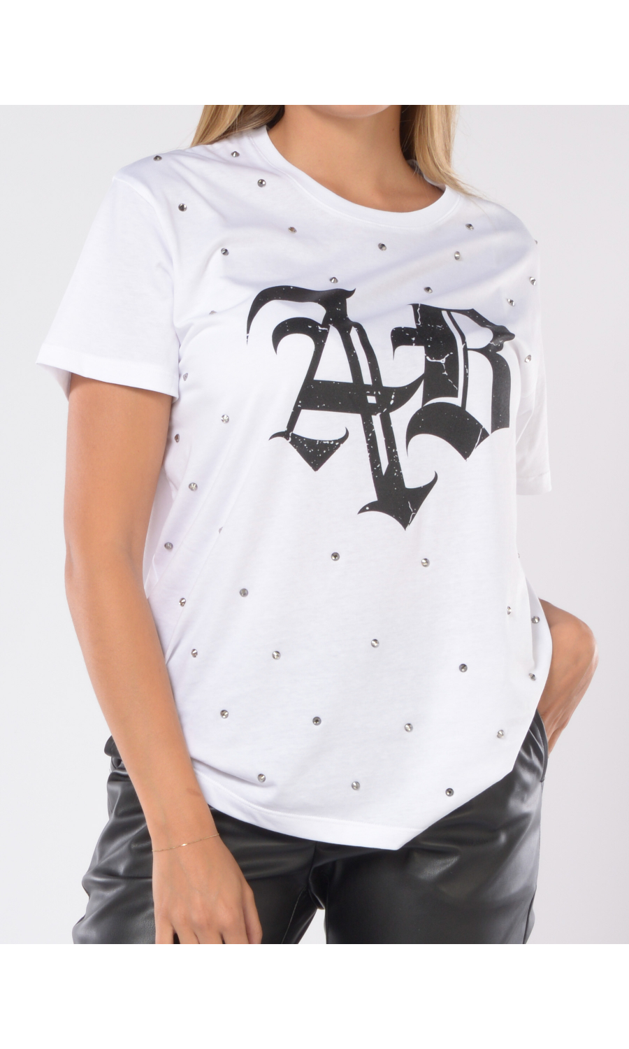 t Shirt da donna Aniye By con logo e strass