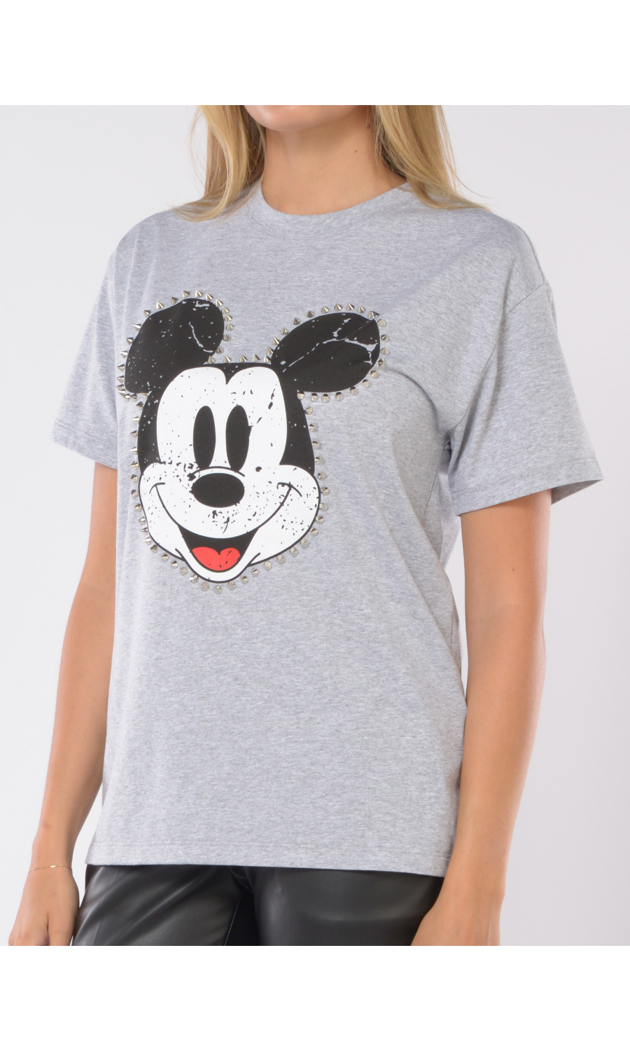 t Shirt da donna Aniye By Mickey con stampa e borchie