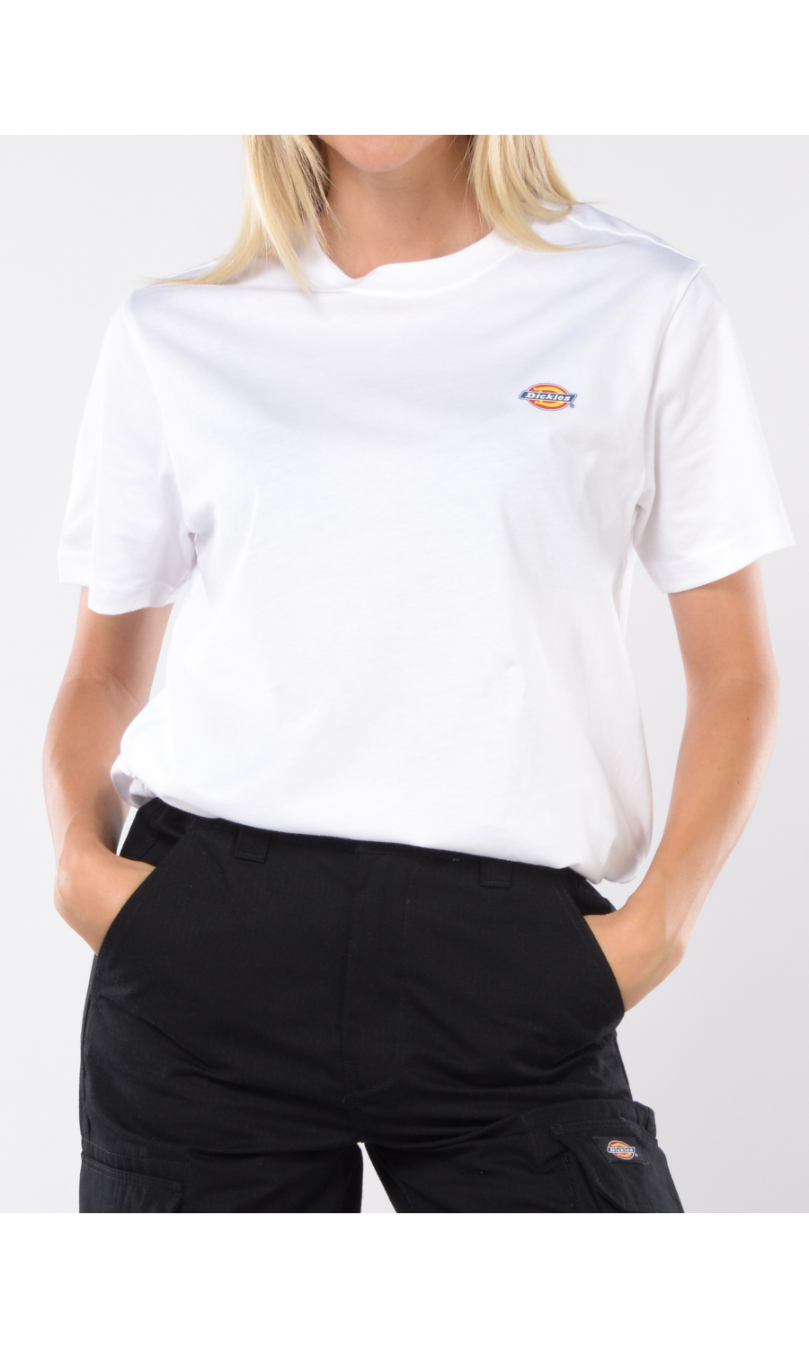 t Shirt da donna Dickies girocollo con logo