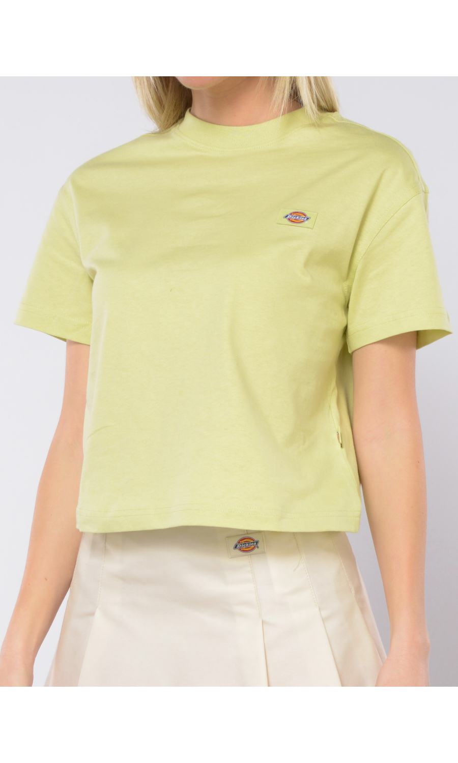 t Shirt da donna Dickies boxy con logo