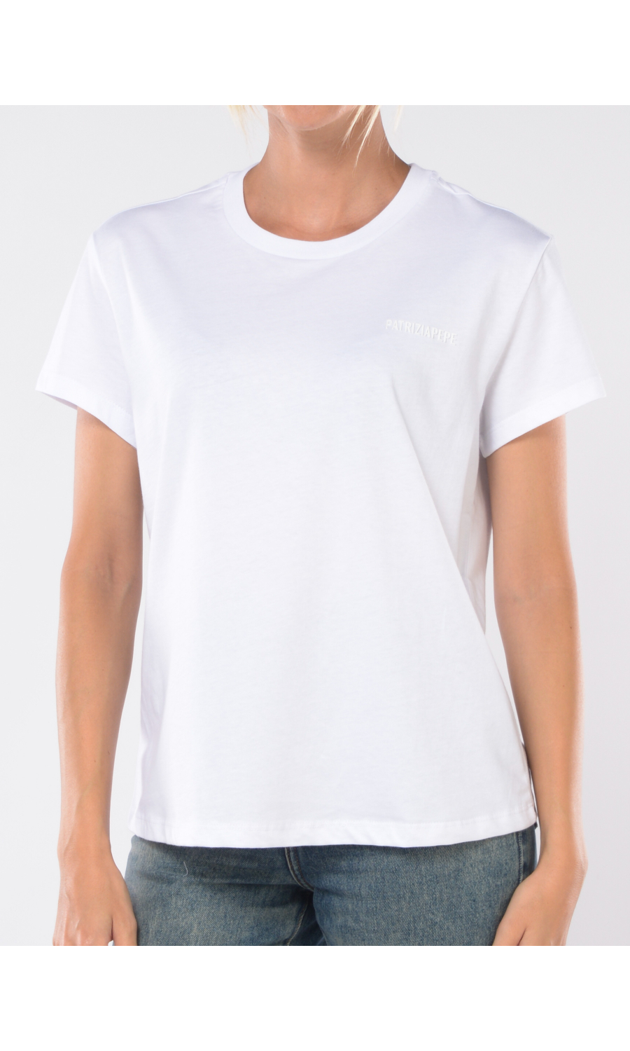 t Shirt da donna Patrizia Pepe in cotone con logo